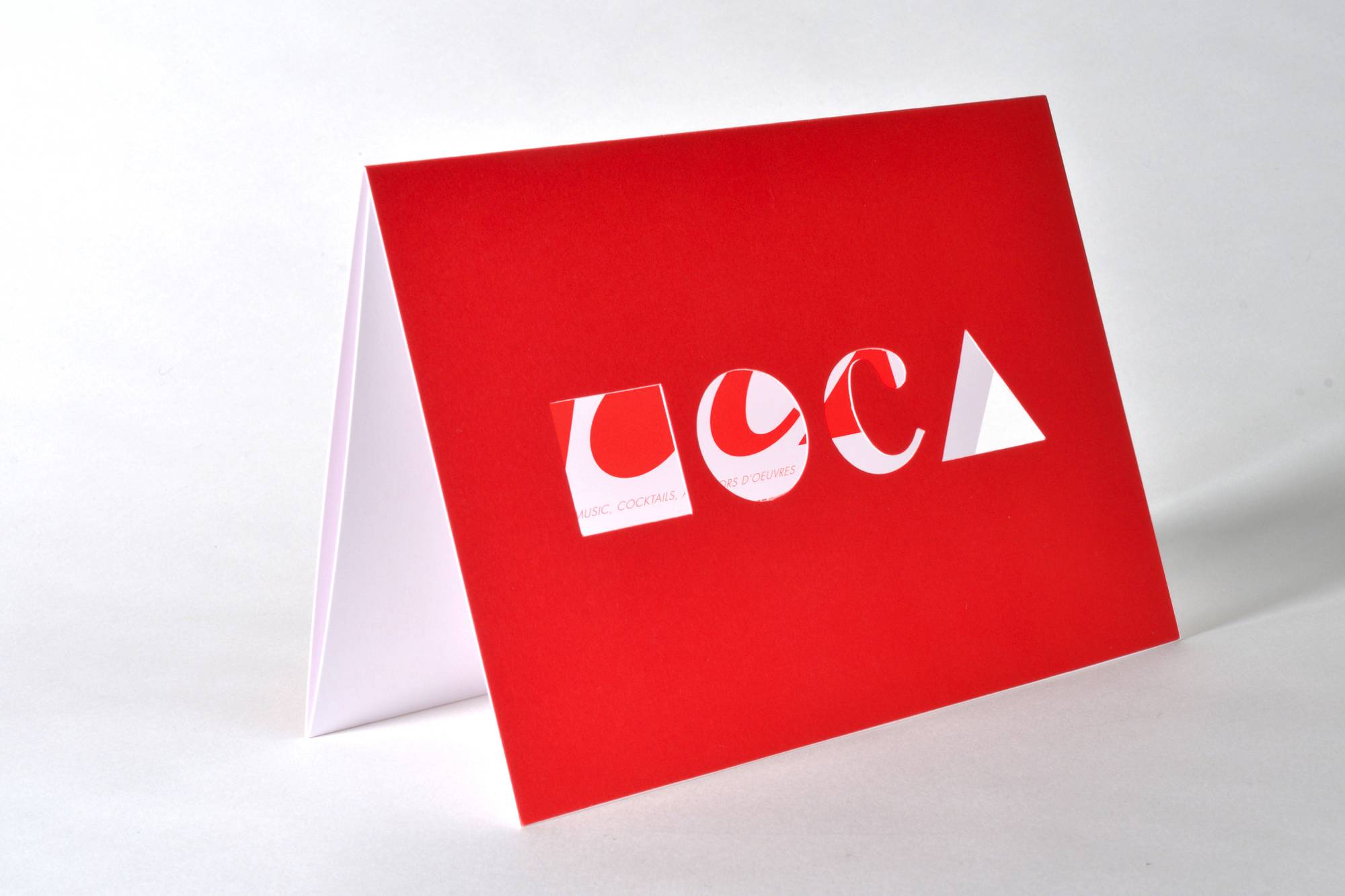 MOCA Invitation Design